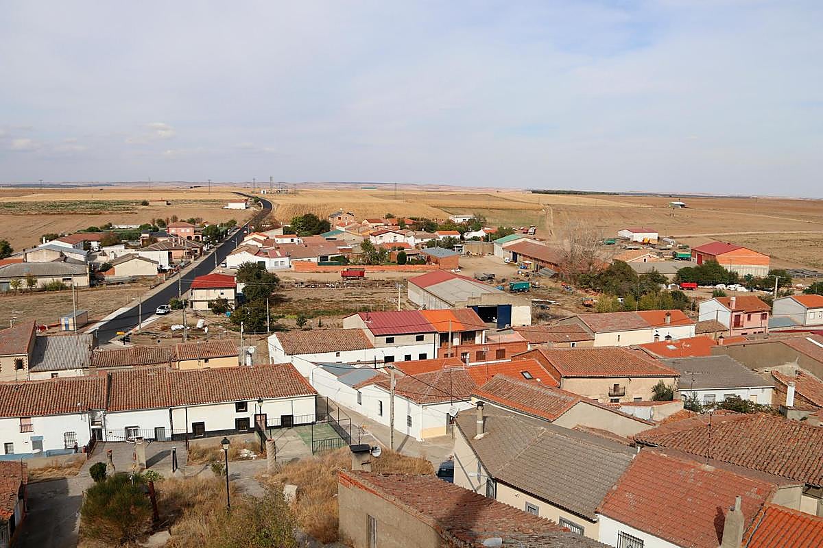 Vista general del casco urbano de Arabayona.