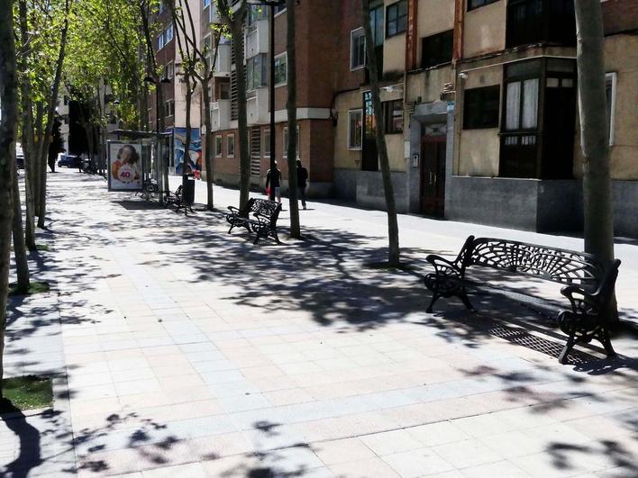 Avenida de los Cipreses, donde tuvieron lugar los presuntos hechos.