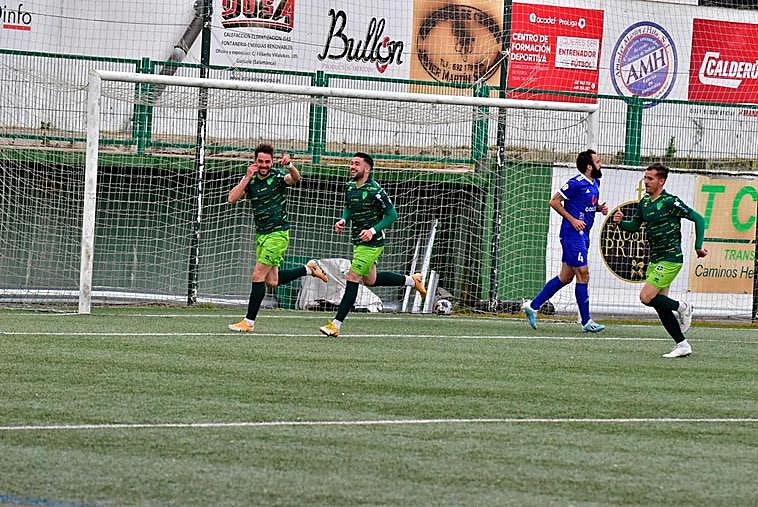 El primer gol del Guijuelo.