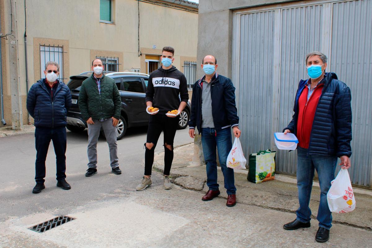 Rubén García, Óscar del Rey, Raúl del Rey, Gumersindo del Rey y Emiliano de Castro.