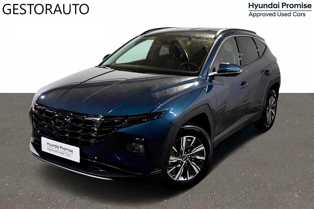 HYUNDAI TUCSON 150CV 48V TECNO HIBRIDO ETIQUETA ECO | Kilómetros: 1.800 Km. | Fecha matriculación: 2021 | 5 años de garantía sin límite de Km. | PRECIO FINANCIADO: 26.800 euros (*)