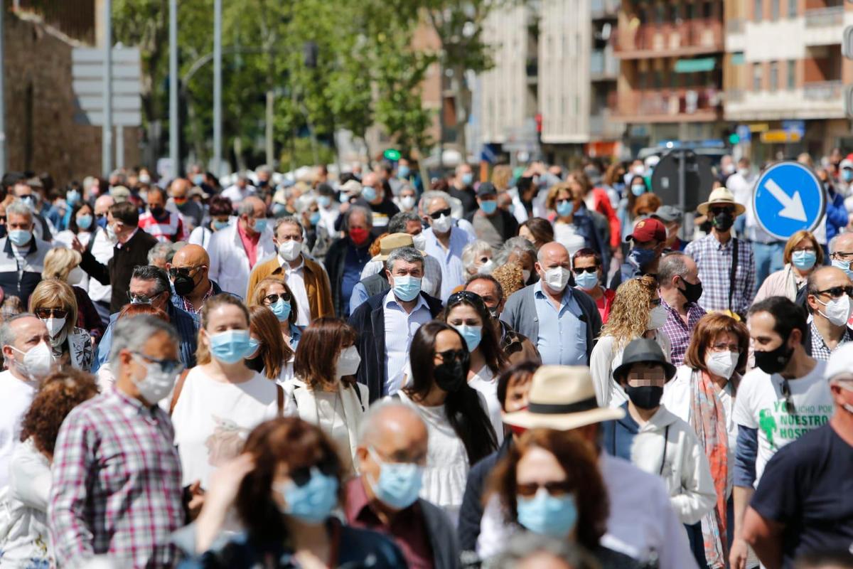 Imagen de la extensión de la marcha. | L.G.