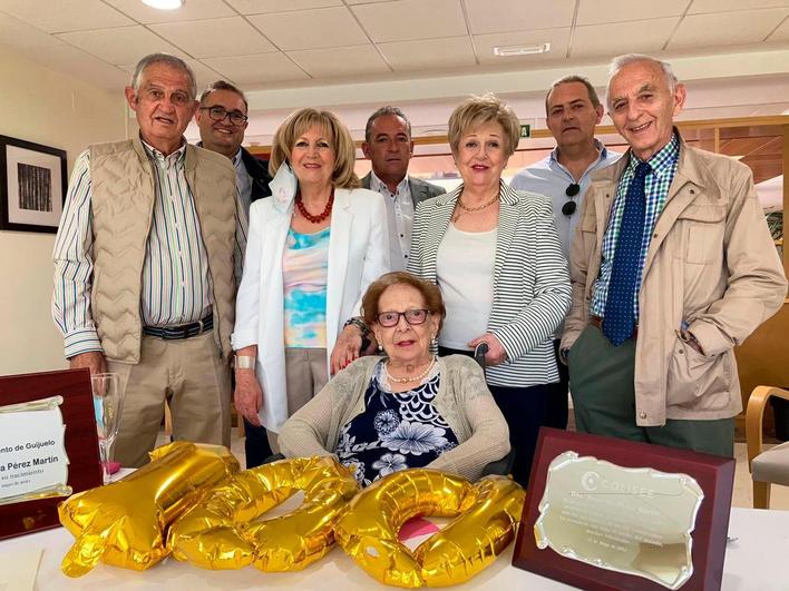 Campillo de Salvatierra cuenta con una nueva centenaria