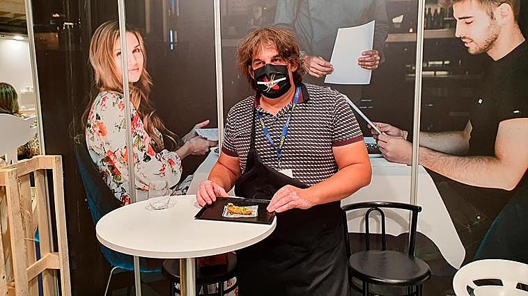 La trucha con jamón de pobre de Don Fadrique sorprende en Madrid Fusión 2021