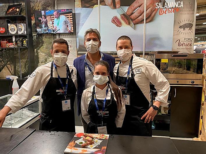 La presa ibérica de Las Tapas de Gonzalo deslumbra en Madrid Fusión 2021