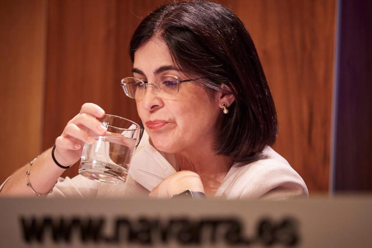 La ministra de Sanidad, Carolina Darias.