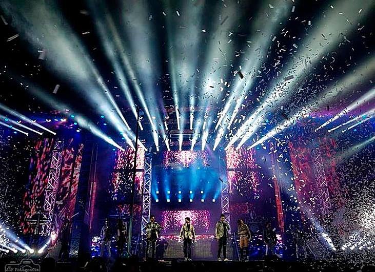 París de Noia en una de sus actuaciones de la última temporada.