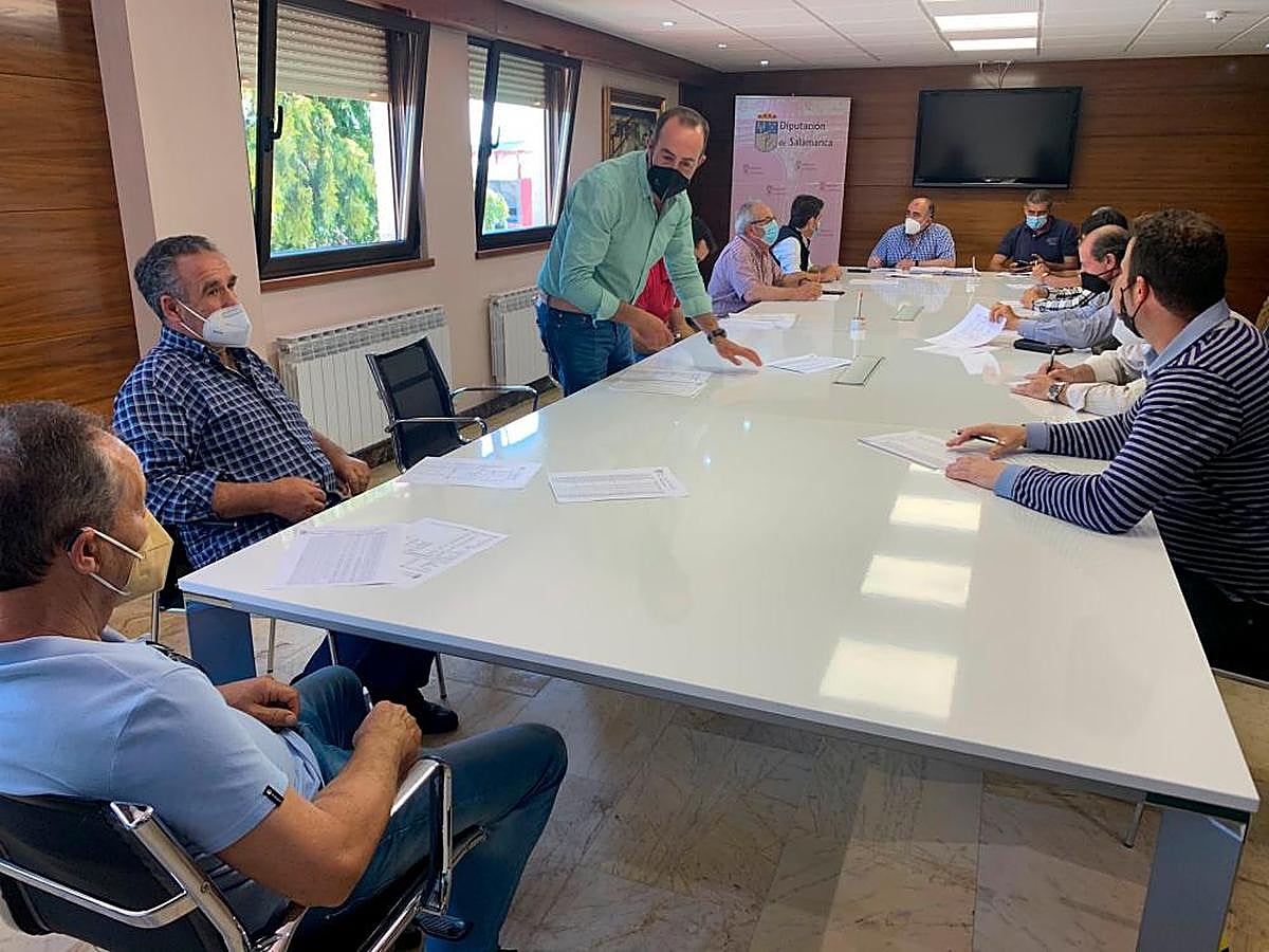 Un momento de la mesa del vacuno de carne