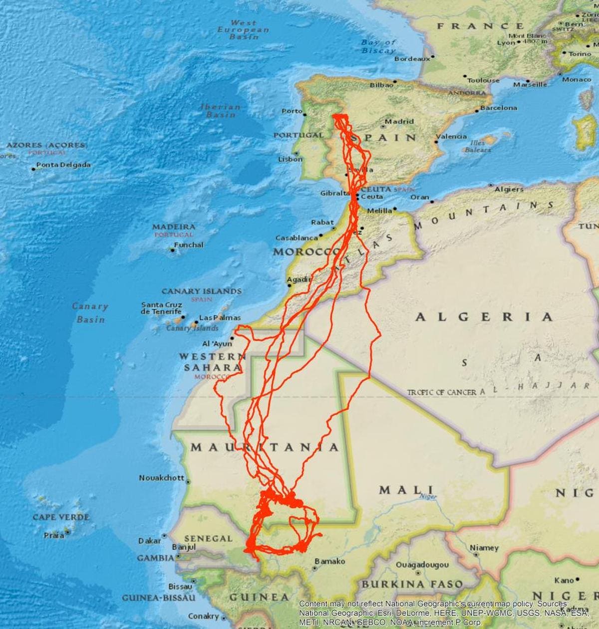 Registro de los viajes de “Batuecas” desde las Arribes a Senegal y Mali.