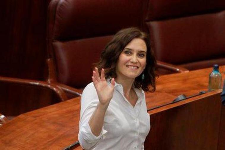 Isabel Díaz Ayuso, investida como presidenta de la Comunidad de Madrid