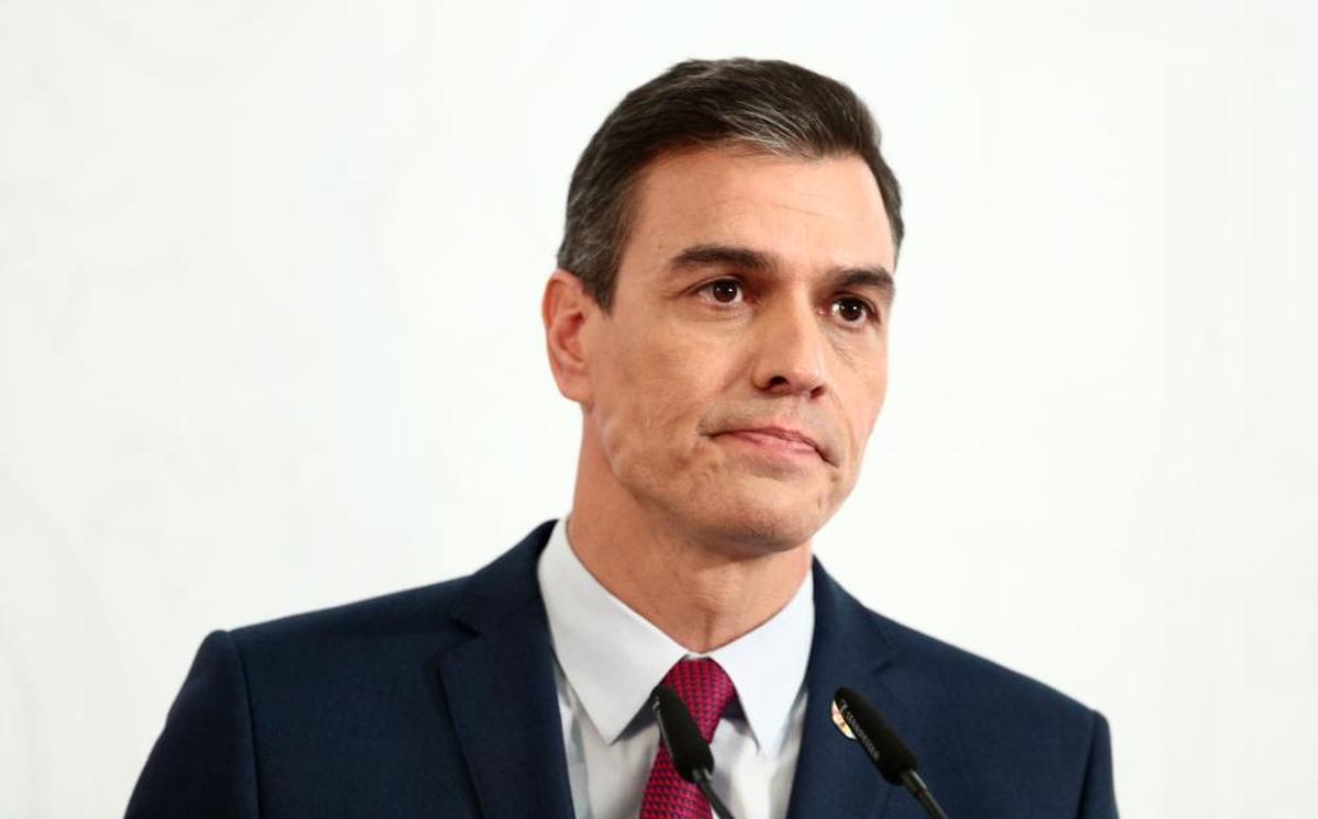 El presidente del Gobierno, Pedro Sánchez.