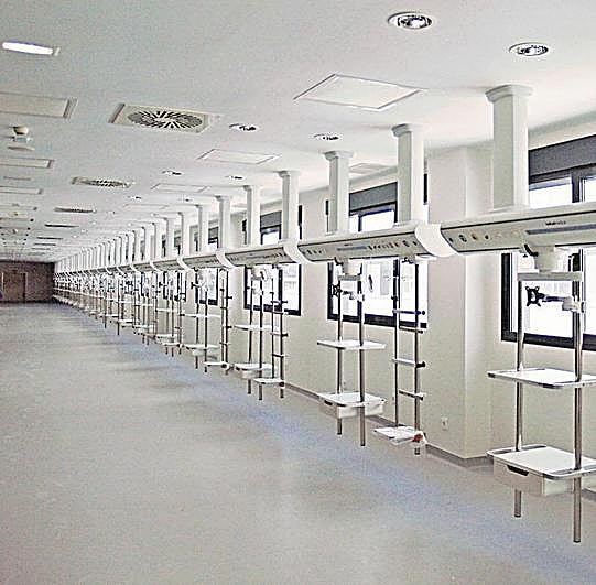 Imagen de archivo de la nueva REA antes de que se empezara a equipar.