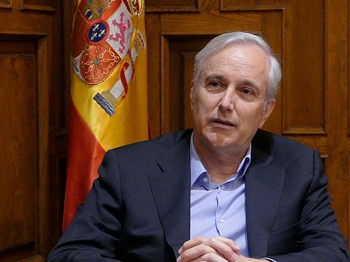 José Antonio Vega, en su despacho de la Audiencia.