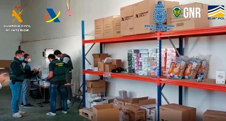 Desarticulada una organización de fabricación y venta ilegal de tabaco que tenía una de sus sedes en Villoruela