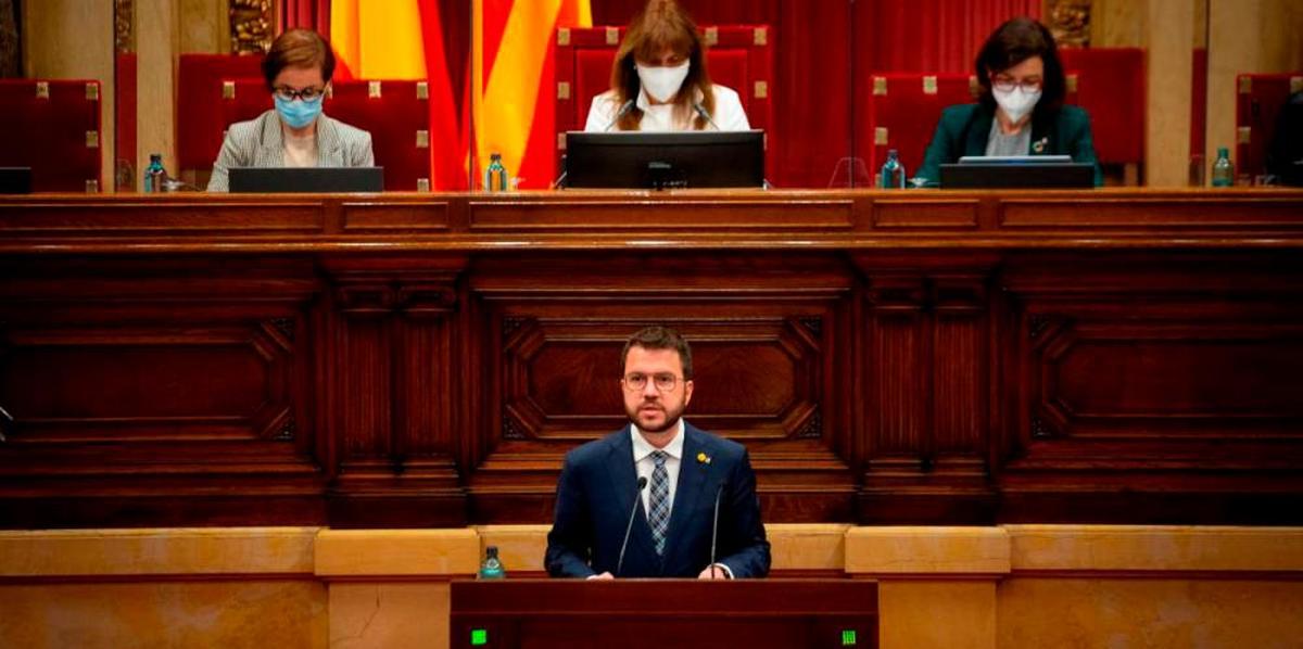 Pere Aragonès, Presidente de la Generalidad de Cataluña