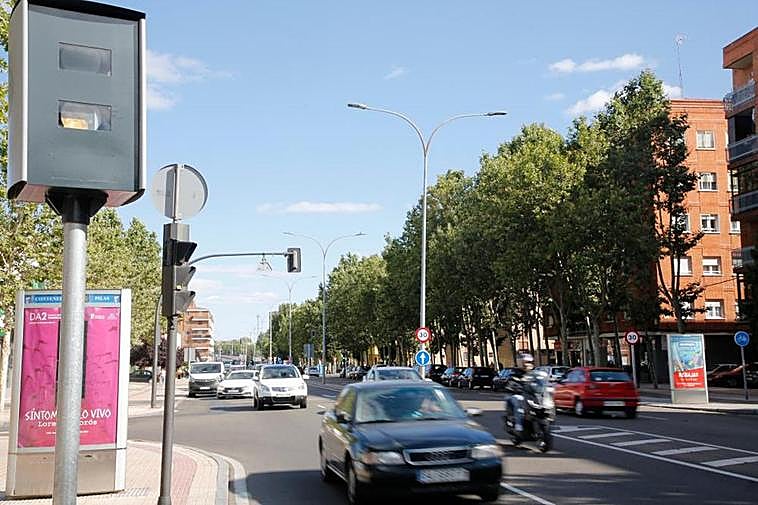 Un radar en la avenida de los Cipreses, en una zona limitada a 30km/h.