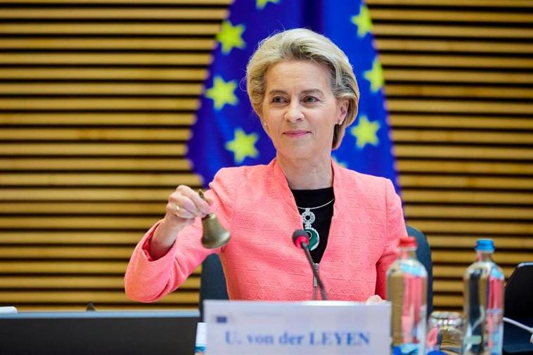 Ursula von der Leyen, presidenta de la Comisión Europea.