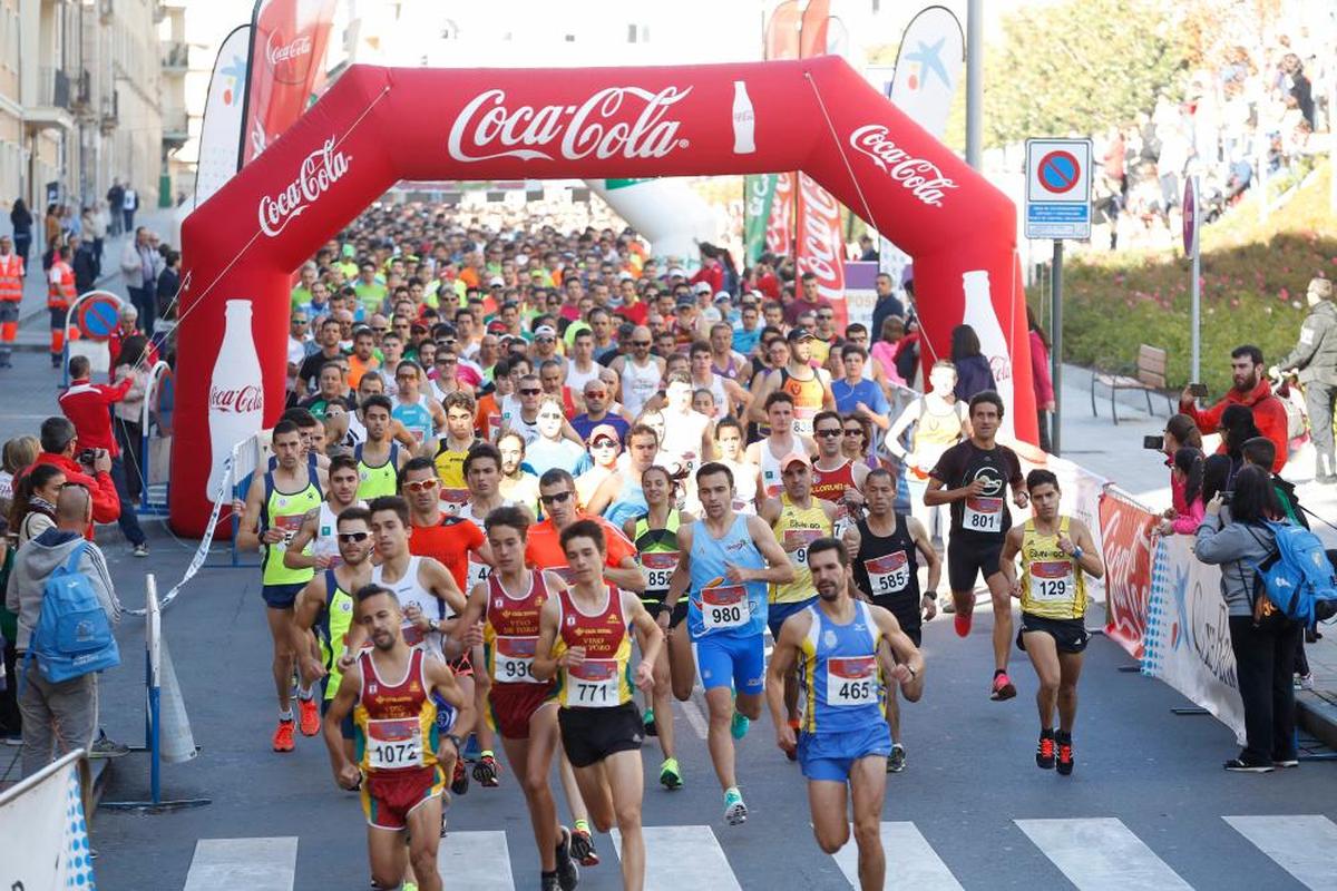 Imagen de la última carrera de los 1.000 pasos antes de la pandemia.