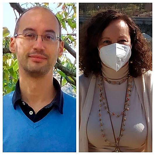 Sebastián López y Yolanda Izquierdo