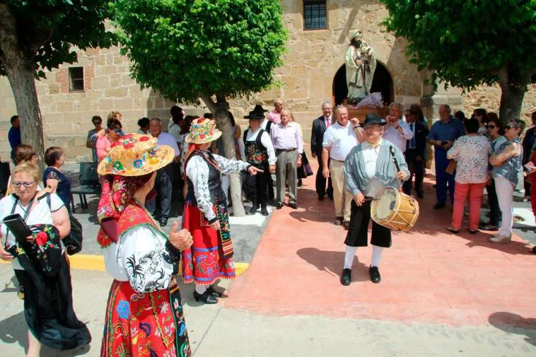 La localidad celebrará la procesión de Santiago Apóstol el domingo a mediodía.