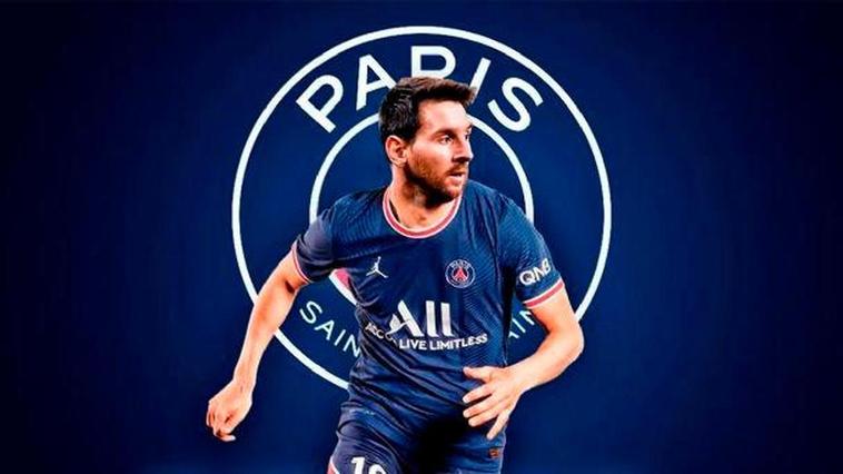 Messi ya está en París para firmar por el PSG