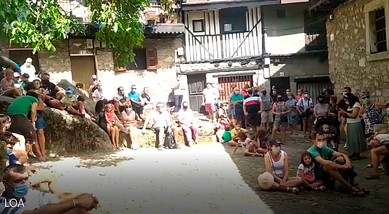 Los más pequeños disfrutaron de la Loa infantil en La Alberca