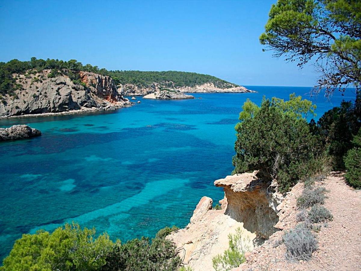 Cala Portinatx de Ibiza.