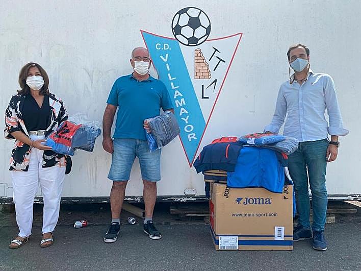 Marisol Rivero, Luciano Ramos y Salvador Ruano.