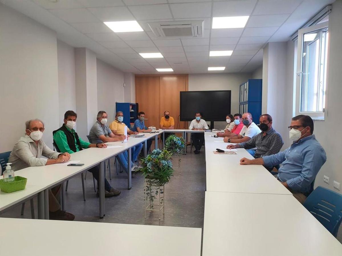 Participantes en la reunión de trabajo en Salamanca