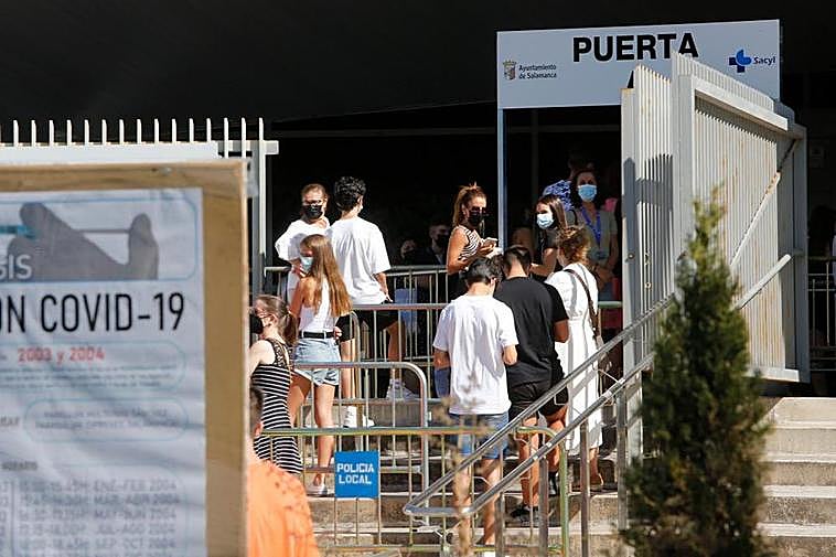 Vacunación en el Multiusos.