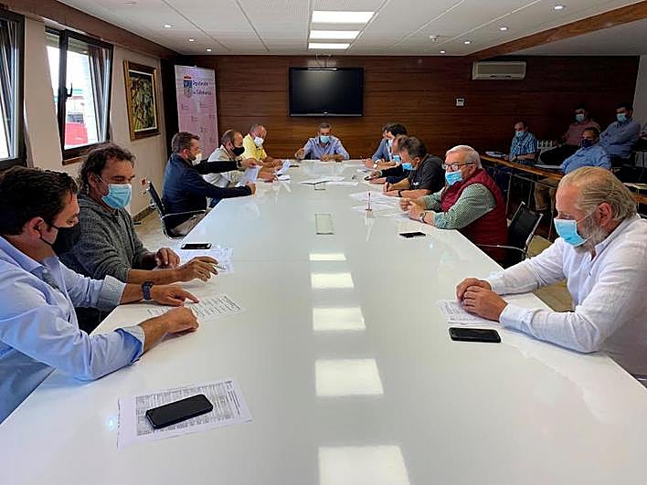 Debate el lunes de la mesa de porcino ibérico en la Lonja de Salamanca.
