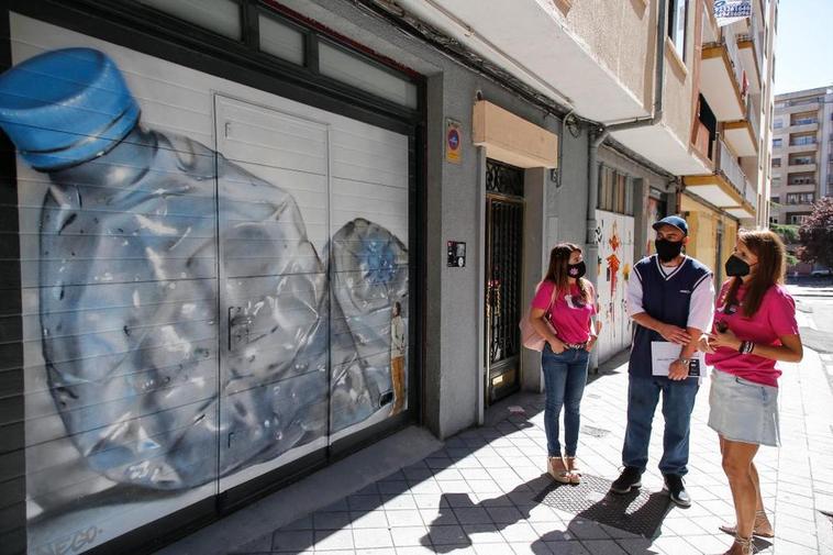 Las nuevas obras de arte que decoran las calles del barrio del Oeste