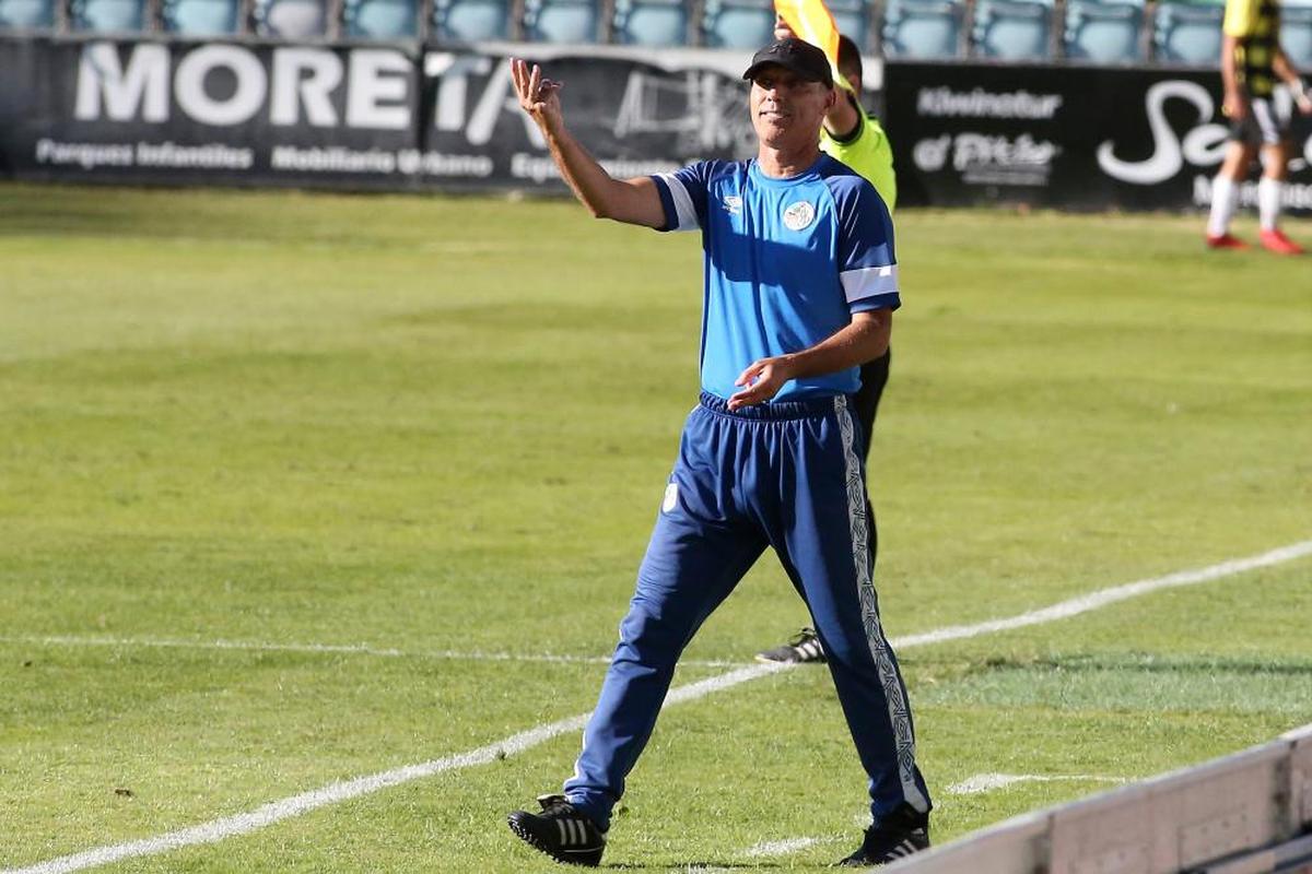 Antonio Calderón, entrenador del Salamanca.