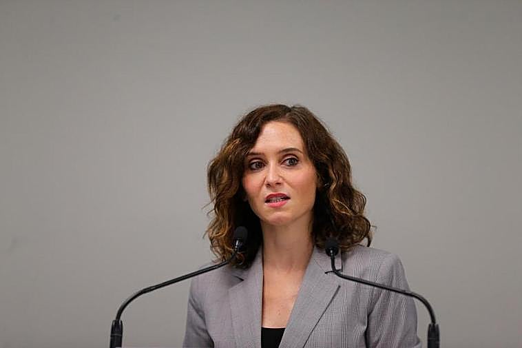 Isabel Díaz Ayuso, presidenta de la Comunidad de Madrid