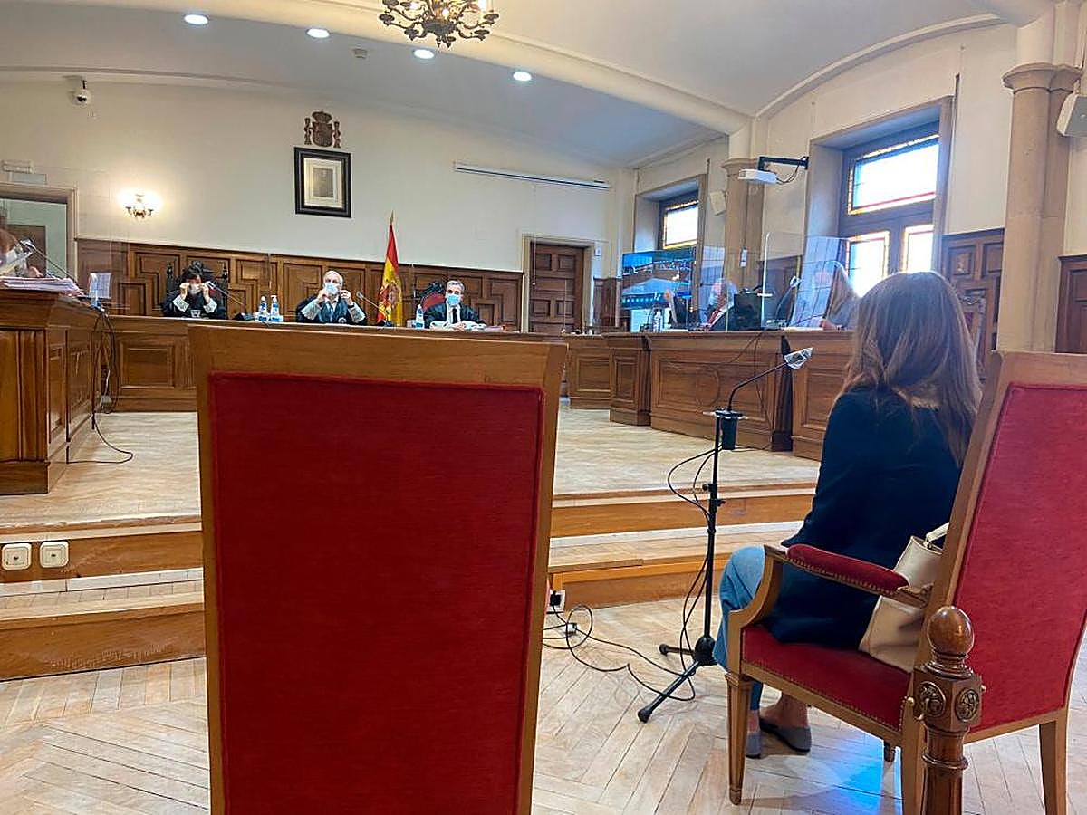 M.G.R. en el juicio que el pasado mes de mayo acogió la Audiencia Provincial de Salamanca