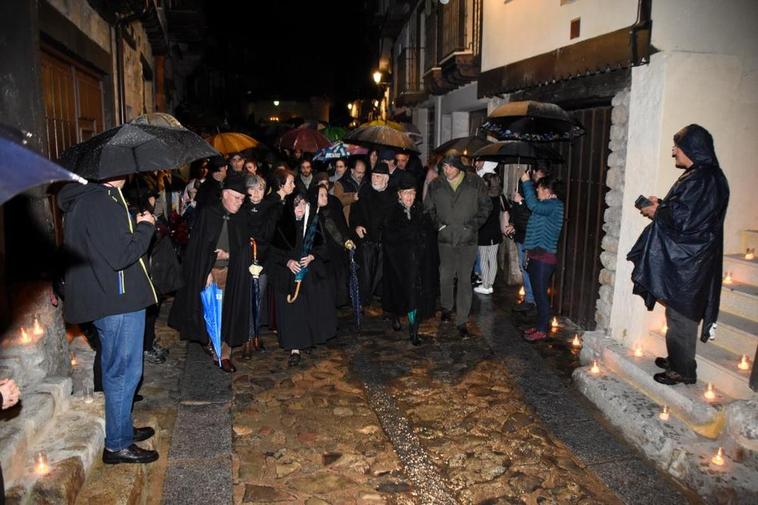 La lluvia no fue impedimento para la celebración en 2019.