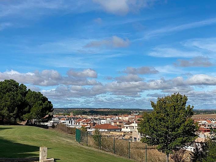 Estupendas vistas de la localidad de Villamayor
