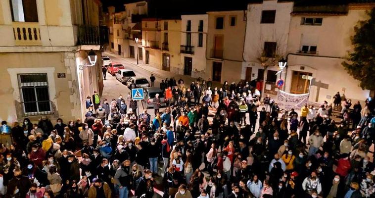 Concentración en repulsa por la violación de una menor en Igualada