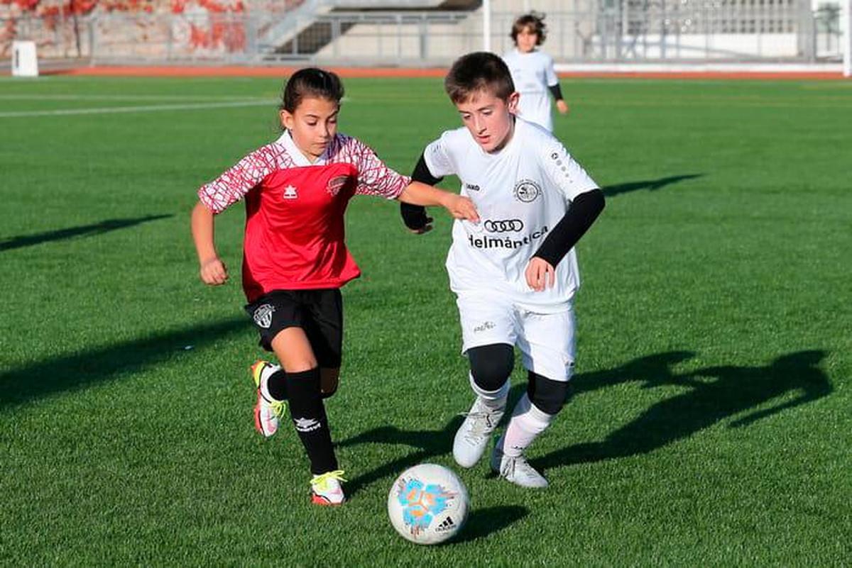 Las mejores imágenes de la octava jornada del fútbol base en Salamanca