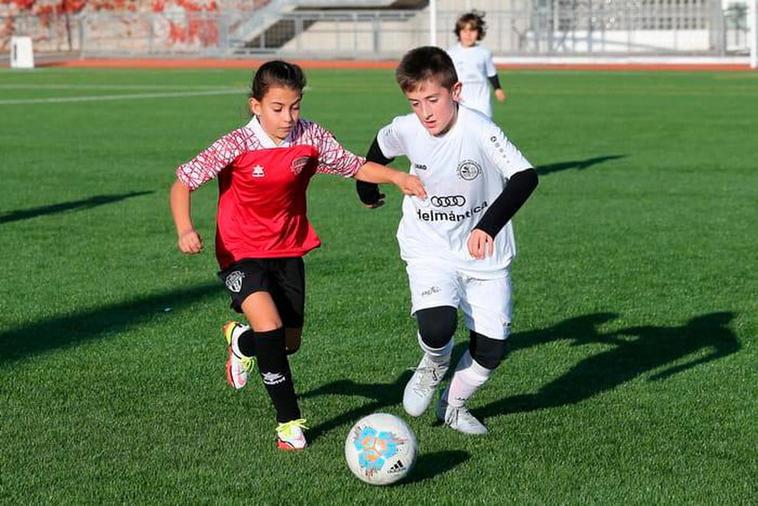 Las mejores imágenes de la octava jornada del fútbol base en Salamanca