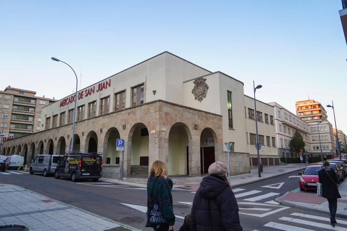 El Mercado de San Juan, situado en la plaza de Julián Sánchez “El Charro”