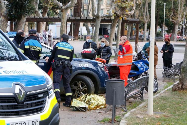 El suceso ocurrió en el parque de La Alamedilla