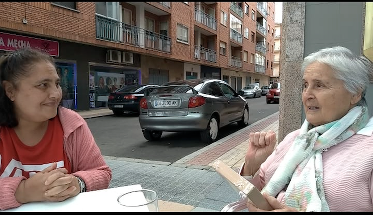 Paquita y Rocío, participantes en el programa Uno a Uno de Futudis.