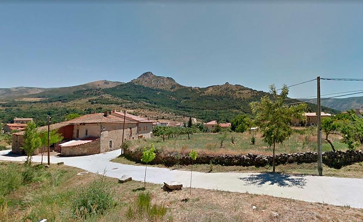 Vista de la localidad abulense de La Aliseda de Tormes.