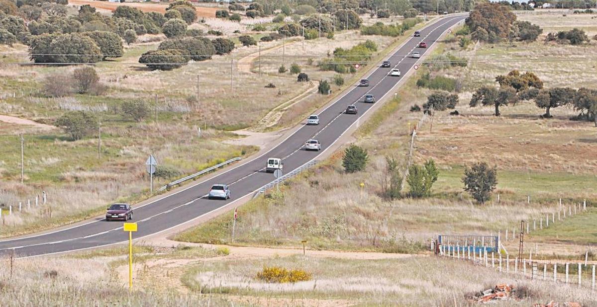 Carretera convencional en Salamanca donde no se podrán rebasar los 110 km/hora al adelantar