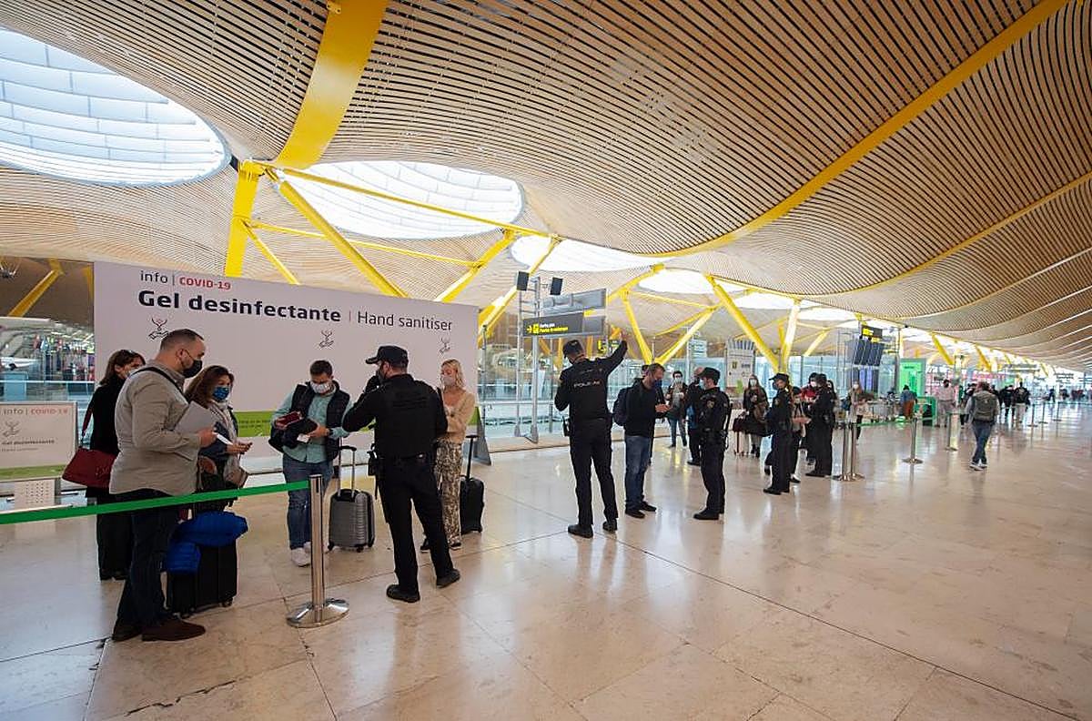 Dispositivo de control en Barajas