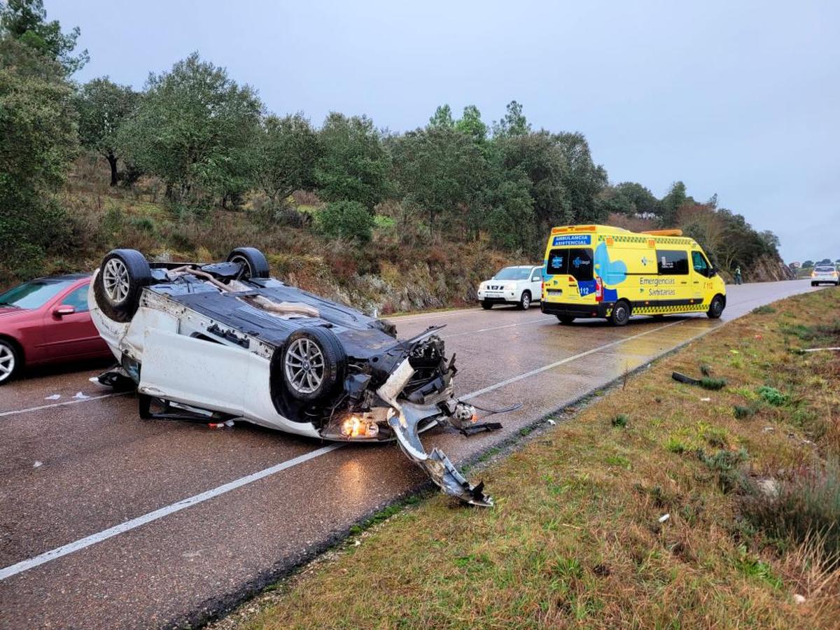 Vehículo implicado en el accidente.