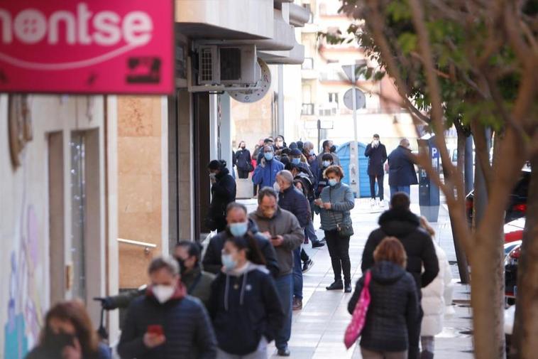 Calles colindantes al centro de salud de la calle Valencia.