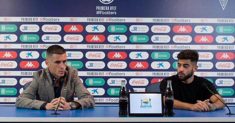 Manu Moreno, en una rueda de prensa