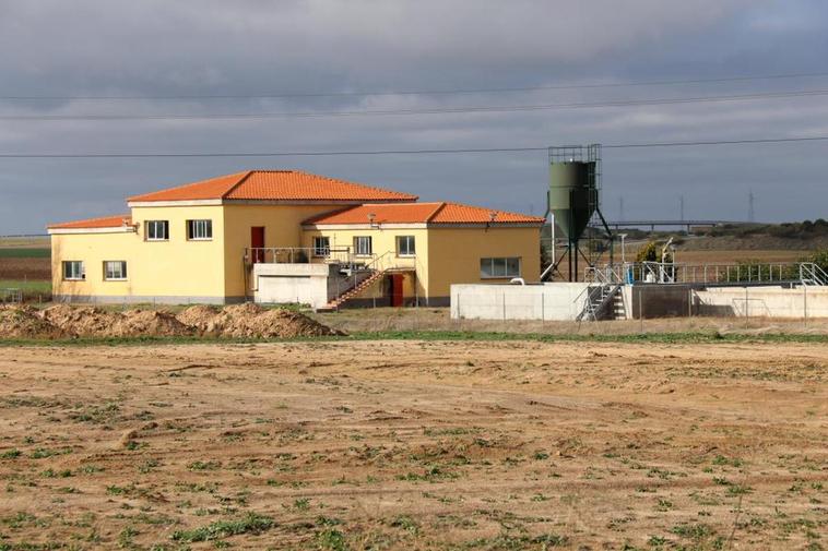Estación depuradora de aguas residuales (EDAR) de la localidad peñarandina